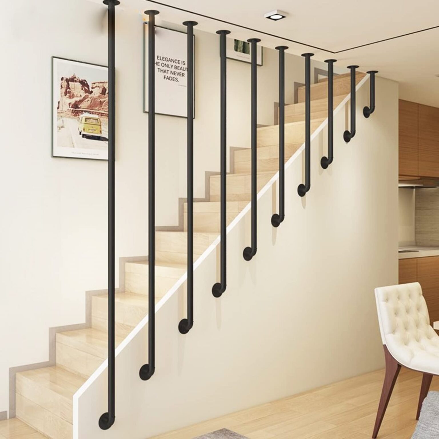 Tipos De Barandas Para Escaleras Tiposde